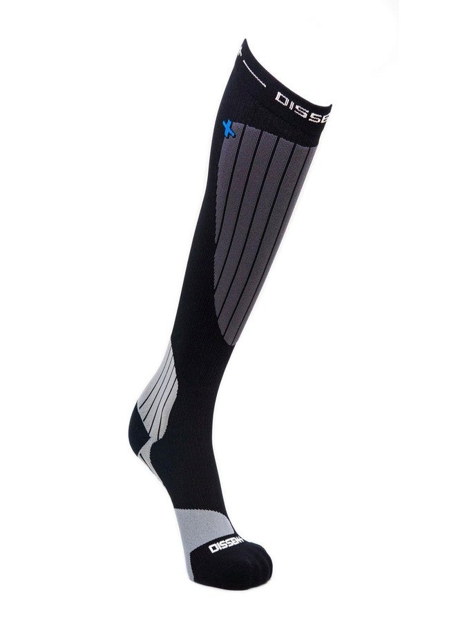 DISSENT Unisex Adults GFX Compression Hybrid Low-Profile High-Performance Ultra-Thin Breathable Padded Over the Calf Backcountry Ski Socks, Medium - Image 4
